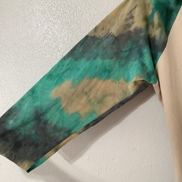 Vanilla Sugar Vintage Y2K Fairy Grunge Fairycore Boho Tie Dye Patchwork Blouse L - Picture 10 of 16